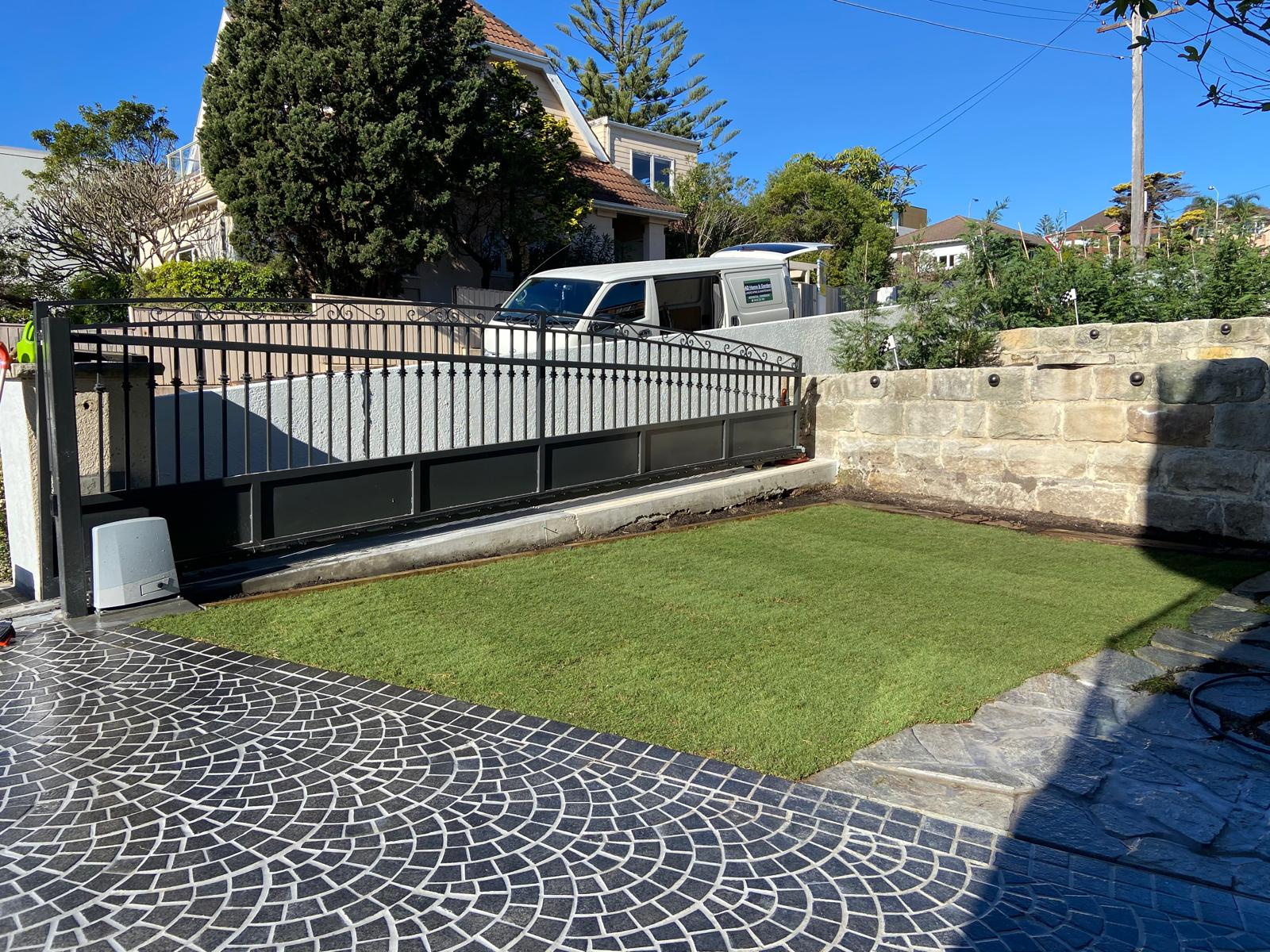 After garden transformation